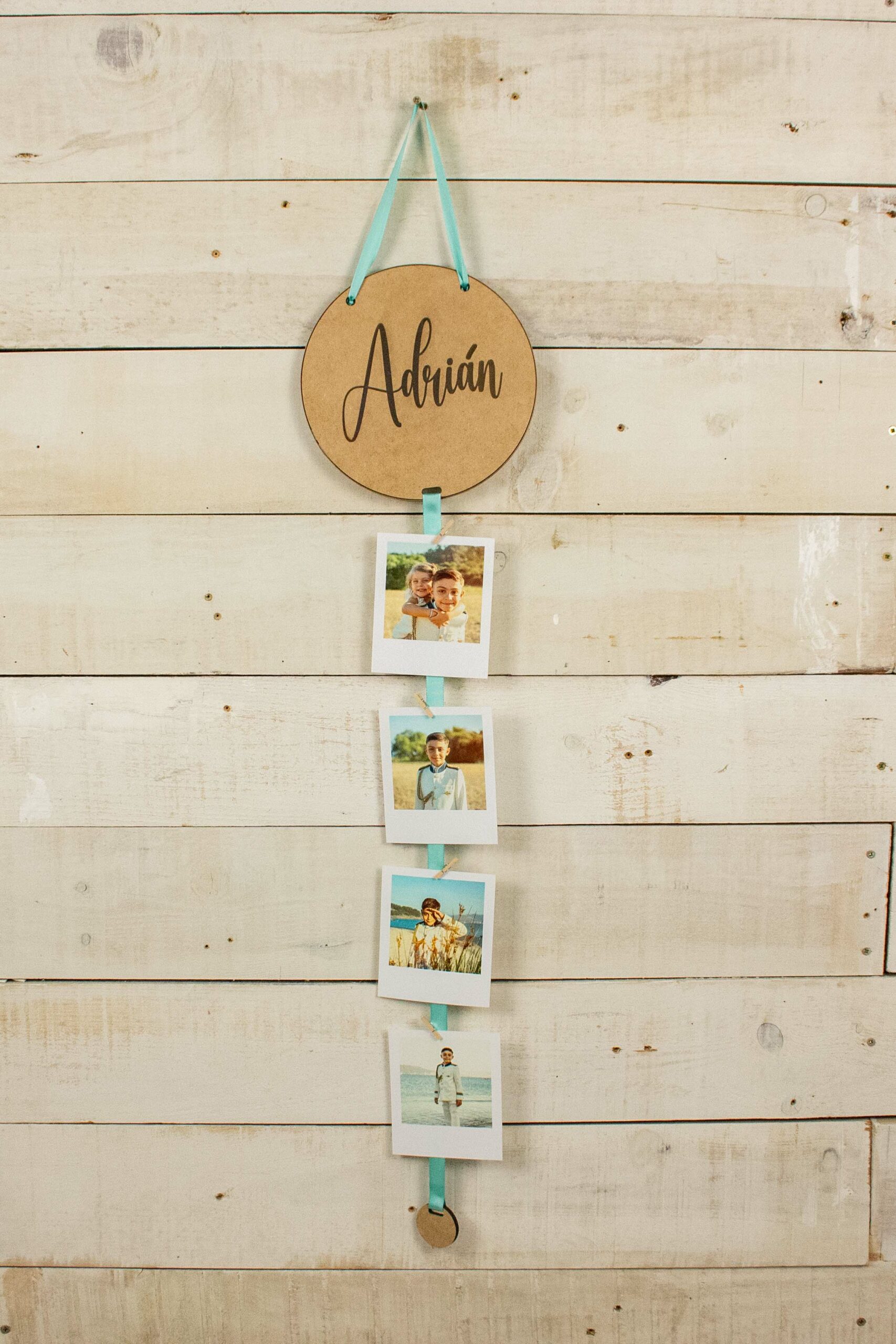 Portafotos colgante personalizado