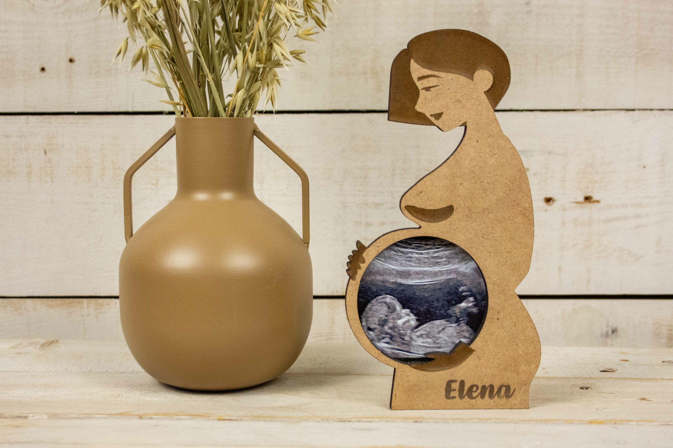 Portafoto ecografía personalizado