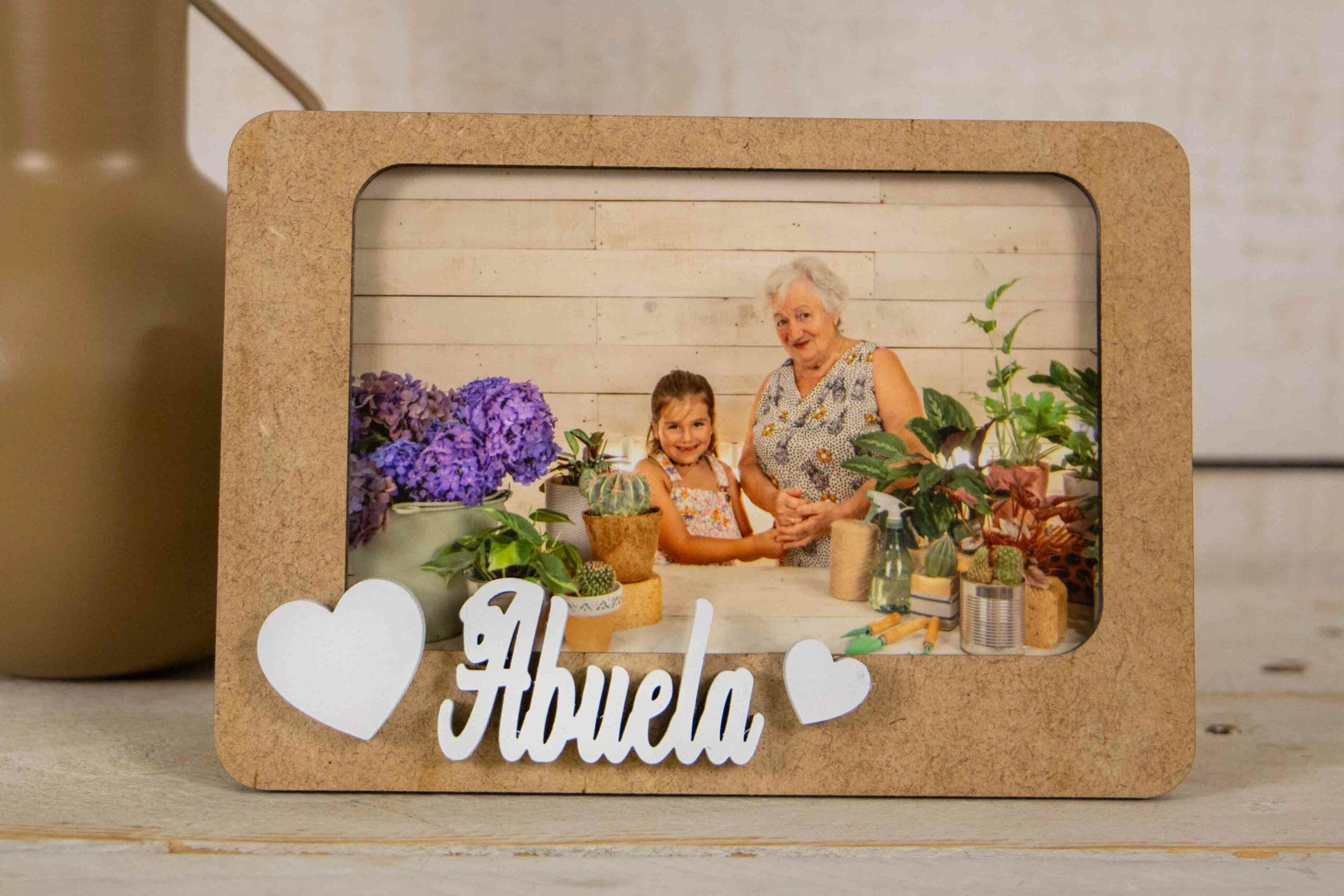Portafotos de madera  “Abuela”