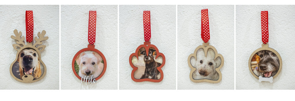 Bola de navidad personalizada de madera